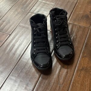 Prada Black High-Top Sneakers